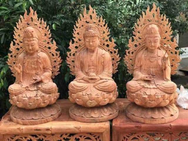 Mẫu tượng Phật Tam Phương Thánh thể hiện nhiều ý nghĩa sâu sắc